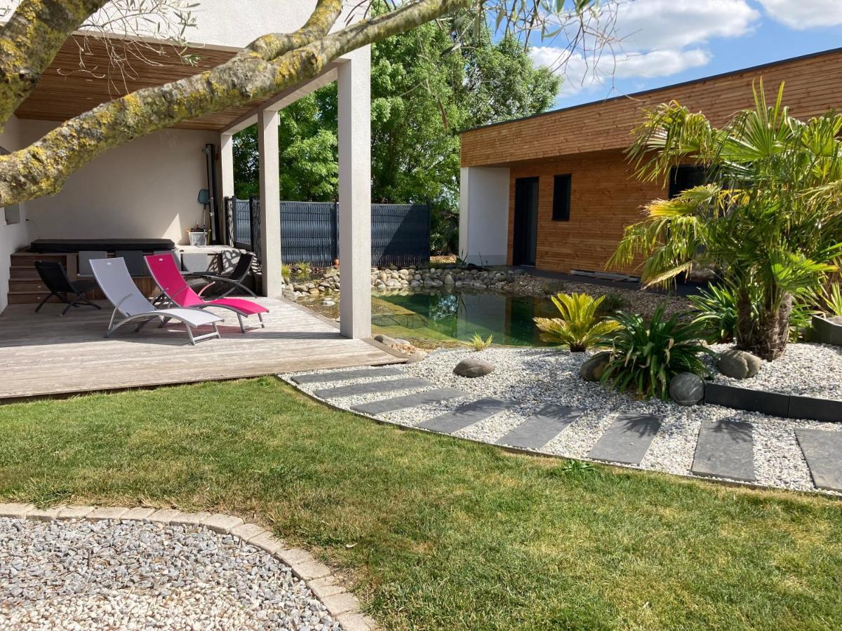 Adorable Studio D'Hote Zen Et Paisible Les Gonds Esterno foto